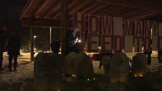 Vigil for immigrants who died in federal custody