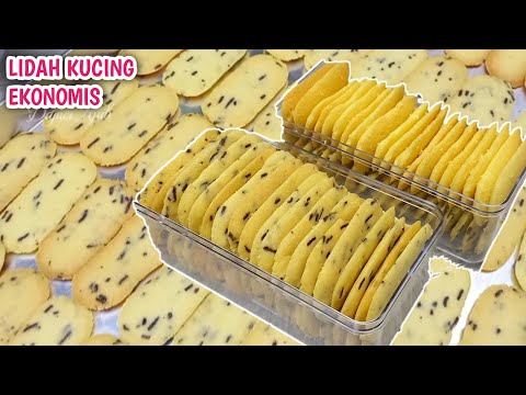 Resepi Biskut Lidah Kucing Azie Kitchen