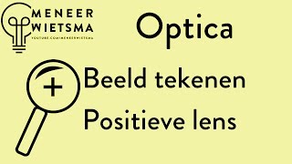 Natuurkunde Uitleg Optica 4 Beeld Tekenen Met Een Positieve Lens