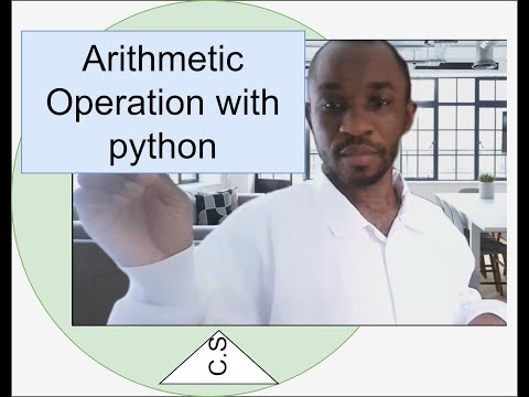 Basic Arithmethic Operation with Python lesson 4
