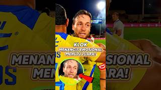 Ekspresi Emosional Marc Klok, Persib Menuju Juara!
