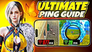 “BGMI Ping Fix 🔥 677ms → 20ms in 3 Minutes (Real Solution No Fake!)”