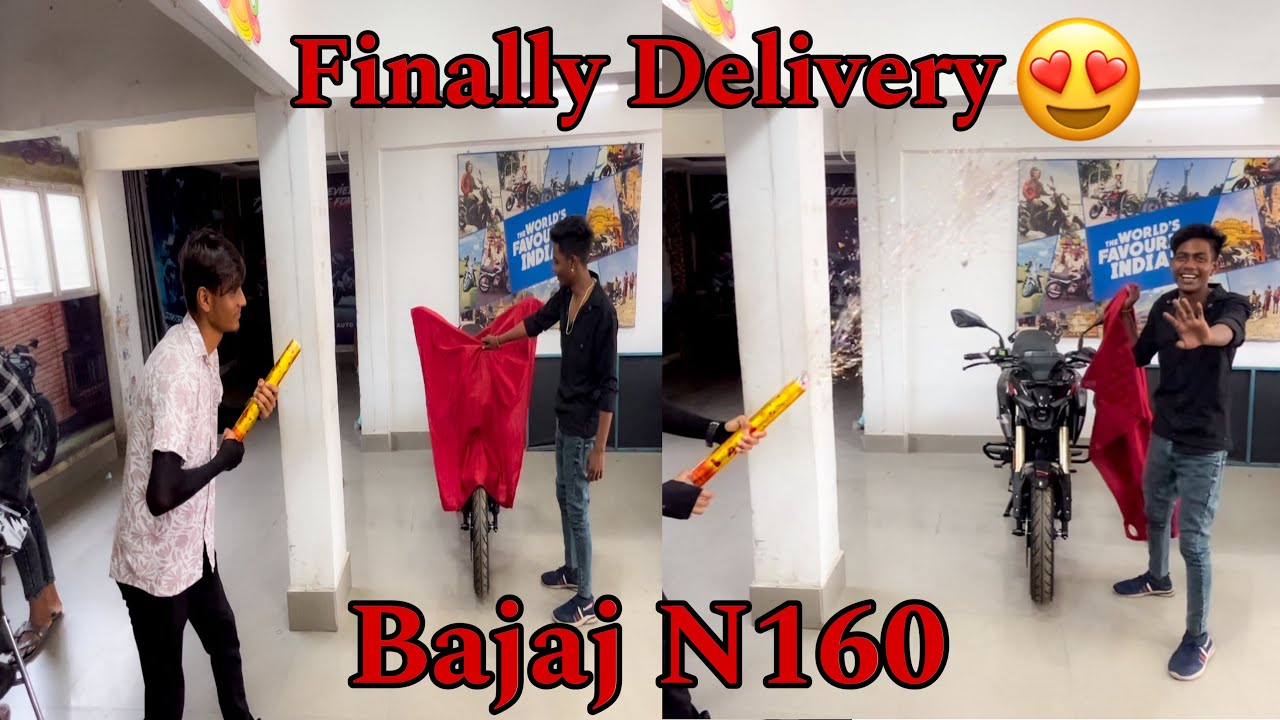Finally Bhai New Bike Delivery Lay Raha Hai 😱 | Bajaj Pulsar N160 😍 | Bajaj N160 Price 😱