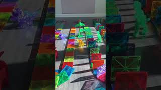 Magnetic Tiles Domino #magneticplay