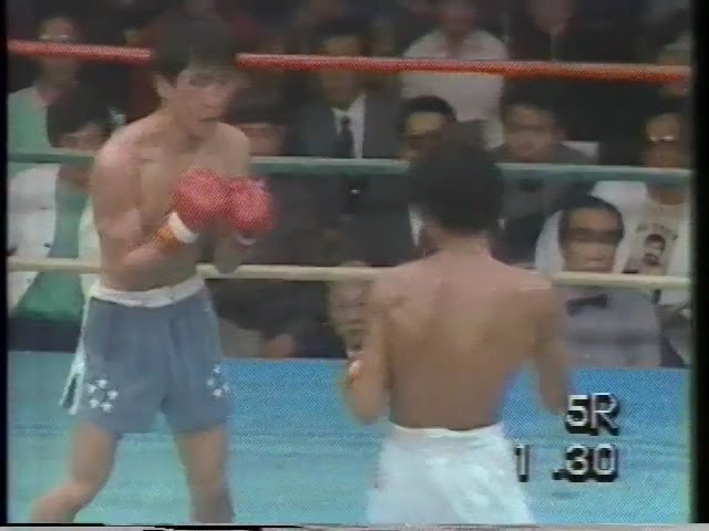 1986/07/24 WBC世界Jr.ウェルター級タイトルマッチ「レネ