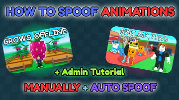 HOW TO SPOOF ANIMATIONS ON ROBLOX + Admin Tutorial Steal a brainrot