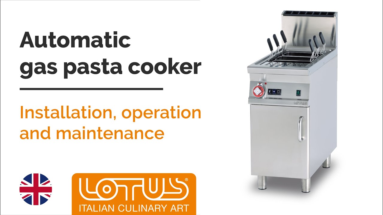 Automatic gas pasta cooker - by Lotus