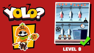 DEATHIGNER or YOLO? Gameplay Level 8 solution