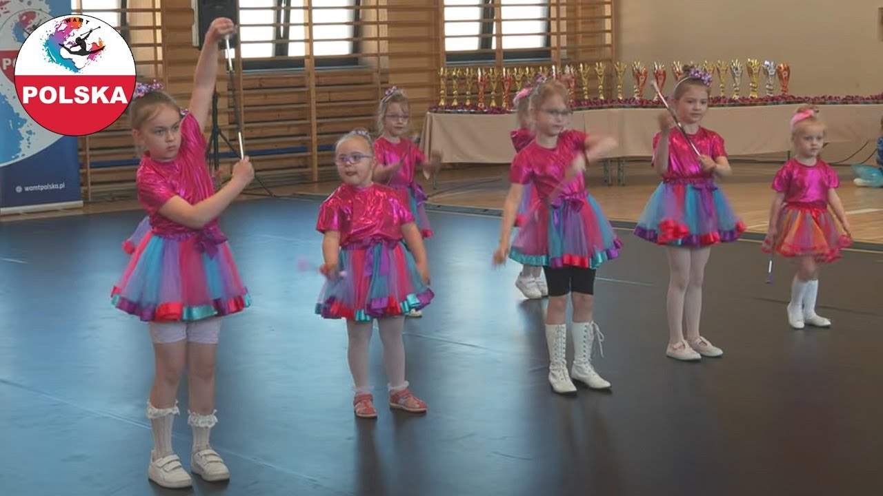 Быславские Мажоретки – Батан Дети 👧🎀🌈 | Чемпионат Польши WAMT Челмно 2025