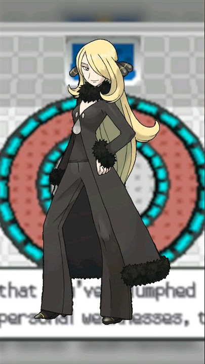 I Defeated Cynthia in Pokémon 😎