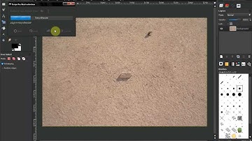 GIMP tutorial: How to remove object from your photograph using heal selection and healing tool