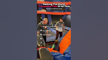 Ranking The Worst Trampoline Fails Of All Time
