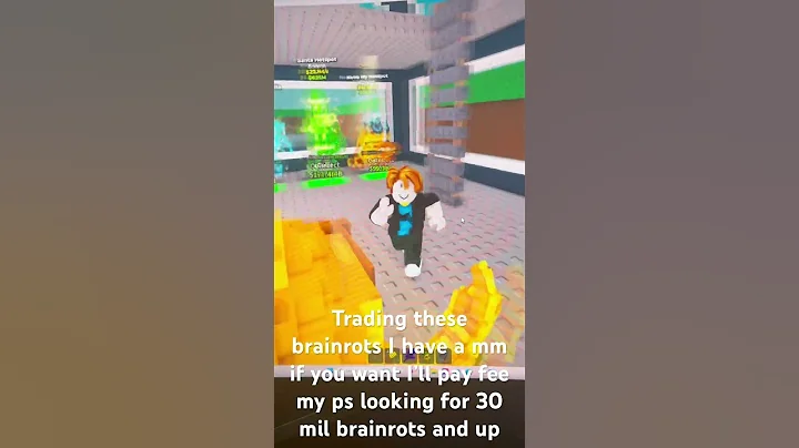 My ps mm I’ll pay fee and looking for 30 mil brainrots and up username is trieohrk. #stealabrainrot