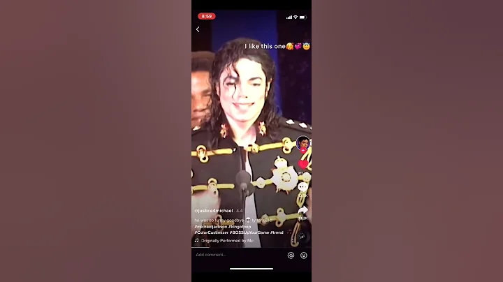 Michael Jackson once said...