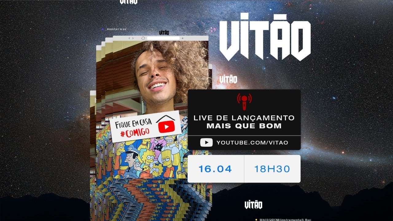 VITÃO ao vivo | #FiqueEmCasa e Cante #Comigo
