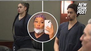 Medical assistant seen smiling moments before NBA G Leaguer, girlfriend allegedly murdered her