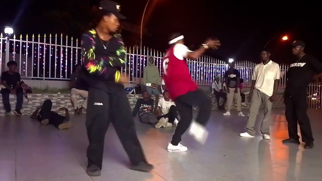 Hip op competencia de baile 😎😎 en Guinea Ecuatorial 🇬🇶