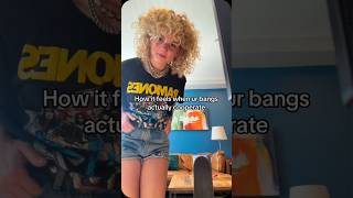 My mood depends on how my bangs dry fr #fypシ゚viral #funny #viral #fypシ #curlyhair #curlyhairstyles