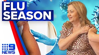 Flu cases skyrocketing across Queensland | 9 News Australia screenshot 2