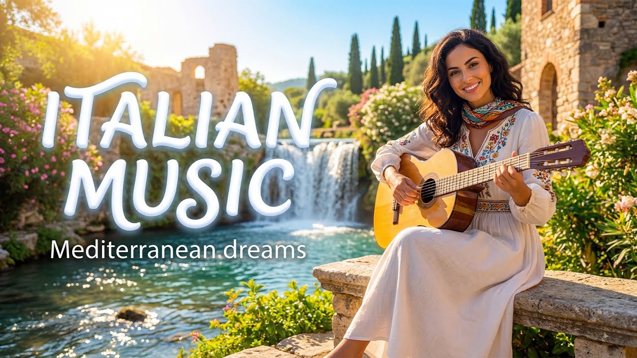 Italian Acoustic Guitar Music | Relaxing Melodies with Beautiful Italy ...