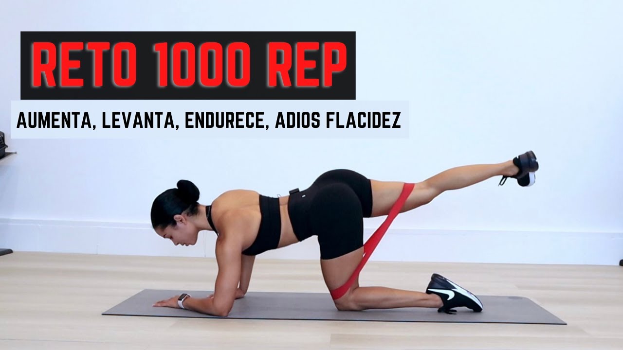 RETO GLUTEOS Y CADERAS 1000 REP 🔥 | Aumenta, levanta, endurece, no mas flacidez y celulitis