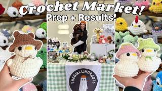 One Of My Best Crochet Markets This Year  Market Prep Inventory U0026 How Much  I Made