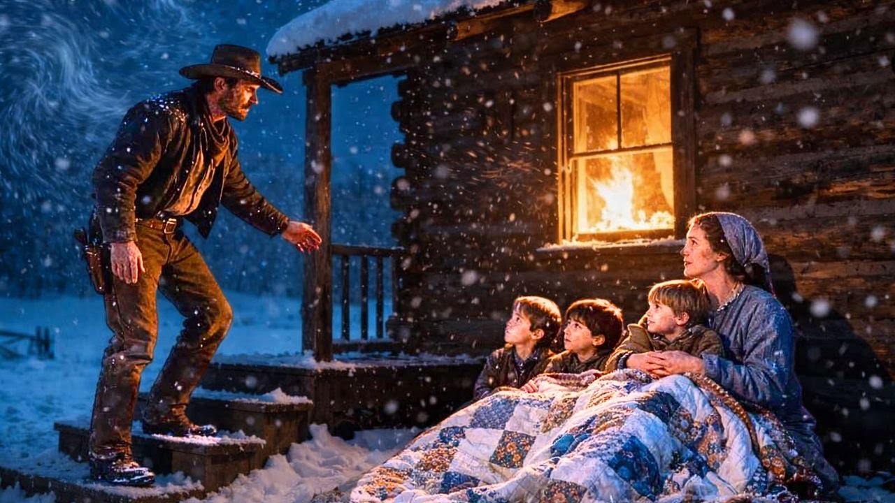 Presos pela neve, eles esperavam pela morte — até que um cowboy os deteve