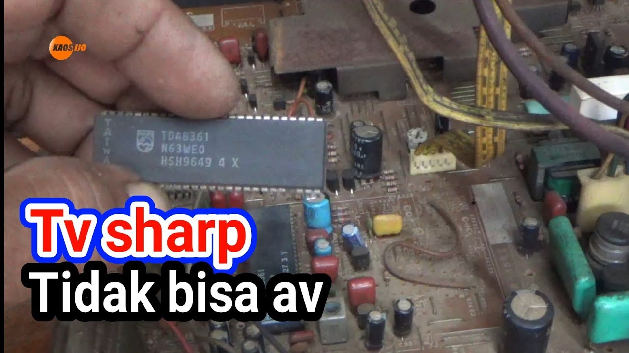 Tv sharp mode av tidak keluar gambar 