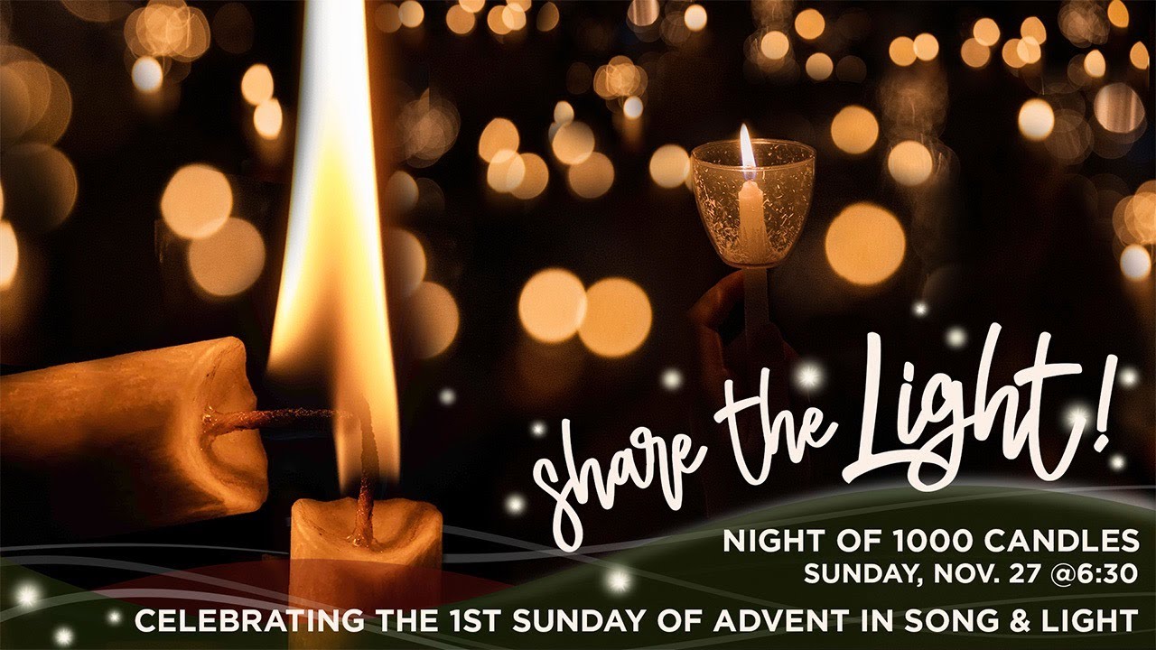 Night of 1,000 Candles at Hillspring Church YouTube