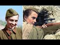 The BRUTAL EXECUTIONS of the SNIPER FEMALE  who killed 309 Nazis | WWII