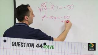 Math 100 Final Review - QUESTION 44
