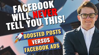 Facebook Ads vs Boosted Posts | DON’T MAKE THIS MISTAKE!