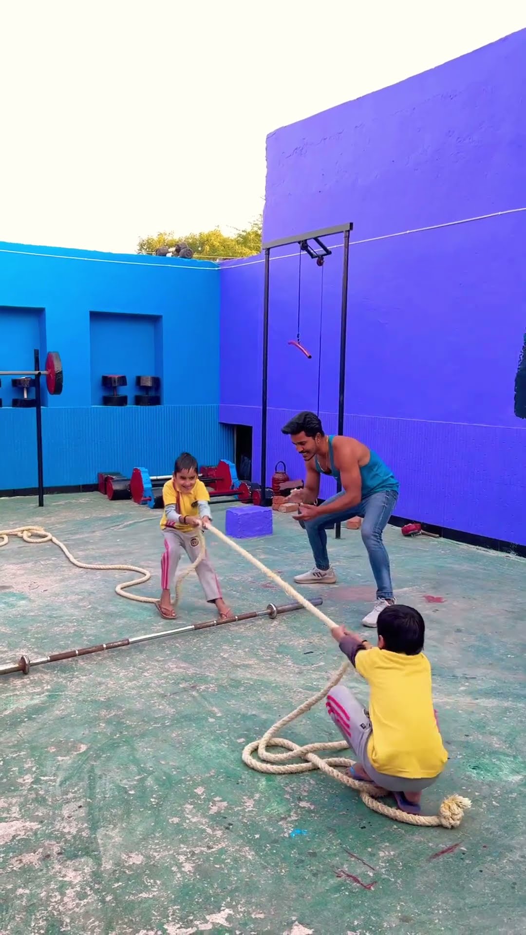 Two little Champions ??? #shortvideo #funnyvideo