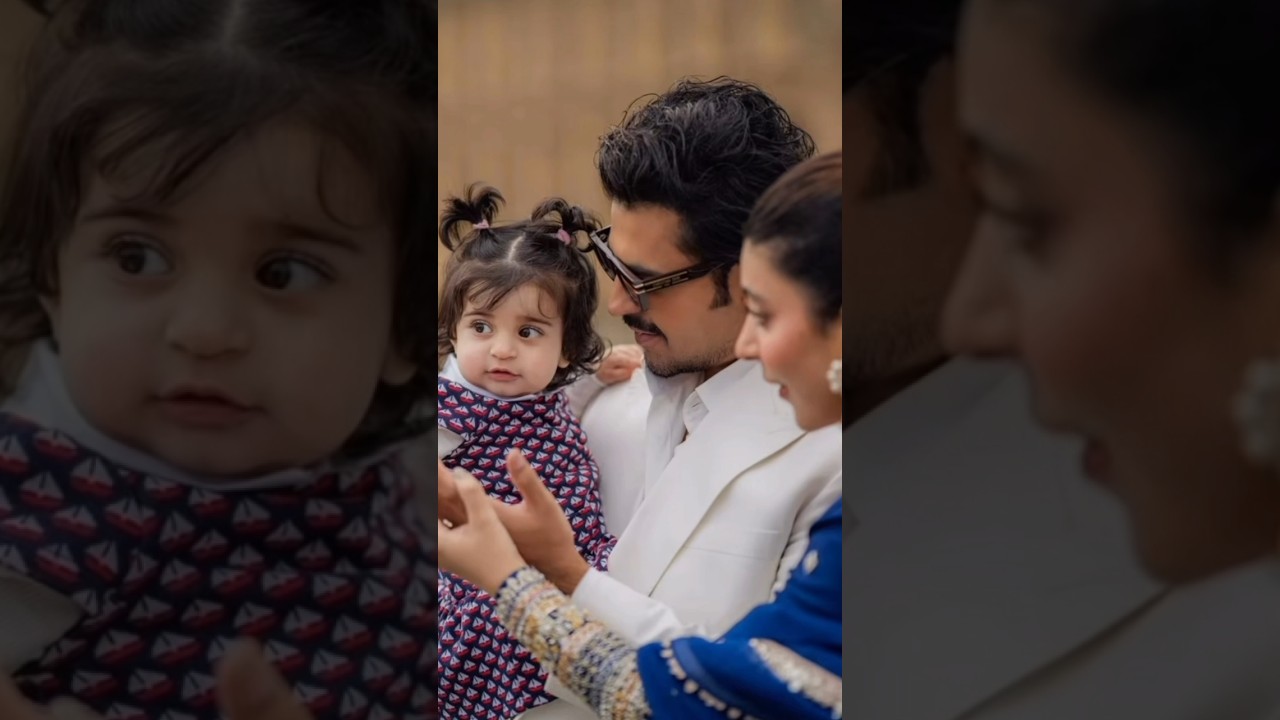 Pakistani Star Couple Farhan Saeed & Urwa Hocane reveal her Daughter's Face 