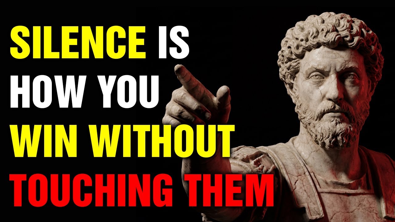 SILENCE IS HOW YOU WIN WITHOUT TOUCHING THEM | STOIC PHILOSOPHY