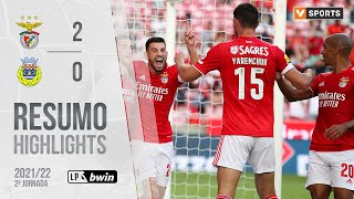 Highlights | Resumo: Benfica 2-0 FC Arouca (Liga 21/22 #2)