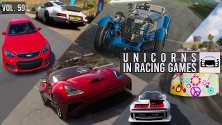 15 Cars You RARELY See in Games - Unicorns in Racing Games (Volume 59)