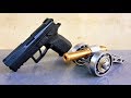 What is better  mini cannon or handgun  fired vs shot