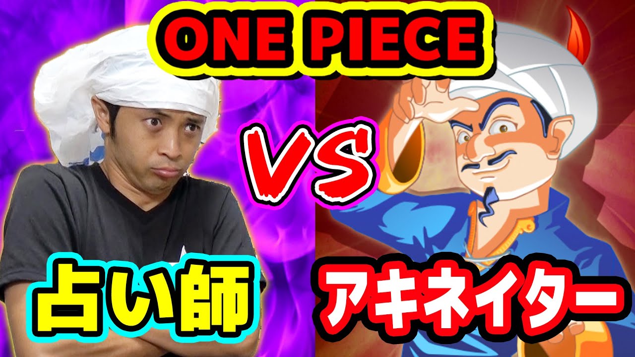 ワンピース 人間vsアキネイター 占い師はaiに勝つことが出来るのか One Piece Youtube