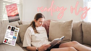 READING VLOG | reading a summer romance novel + a Christian book