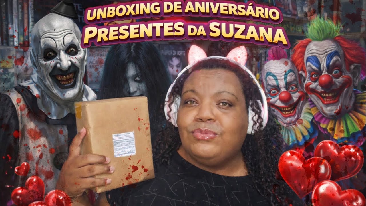 Unboxing De Aniversário 🎂 Presentes Da Suzana ( DVD 📀 Blu Ray ) 