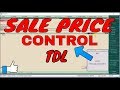 Minimum salling price control tdl ! Selling Price control tdl ! Self Learning