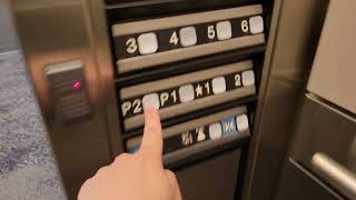 Reupload: 4K 1990 Dover Impulse Traction Elevator 2 | Northview Business Park | Lynnwood WA