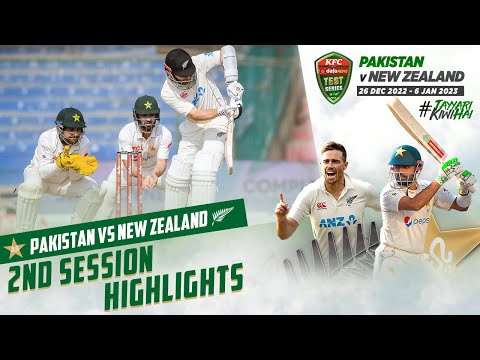 2nd Session Highlights | Pakistan vs New Zealand | 1st Test Day 3 | PCB | MZ2L