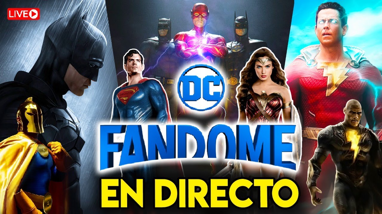 🔥¡DC FANDOME EN VIVO!🔥 ¡TODO LOS PANELES EN DIRECTO! #DCFanDome
