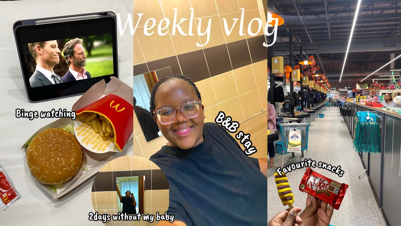 Weekly vlog | I spend 2days away from my baby, registration, B&B staycation & more