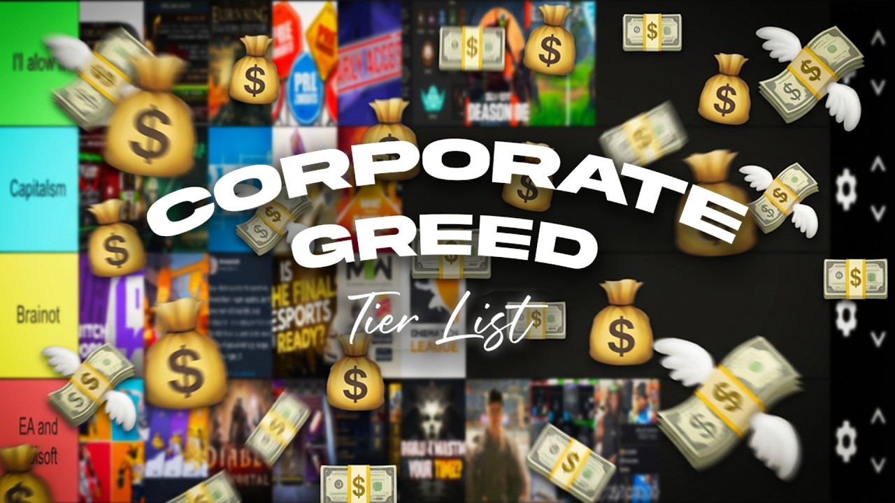 GAMING GREED TIER LIST (comprehensive)