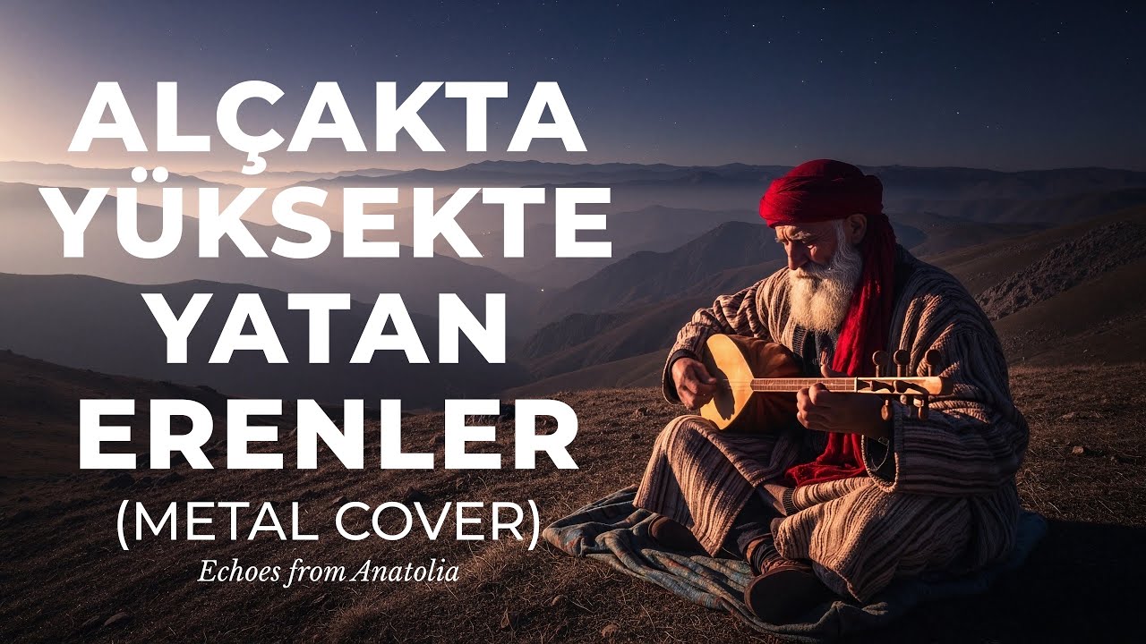 Pir Sultan Abdal - Alçakta Yüksekte Yatan Erenler | Metal Cover | Anatolian Folk | AI Music