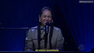 billie eilish ft. alicia keys - ocean eyes (tradução)