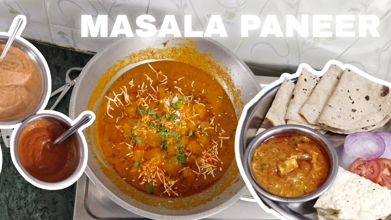 आज हमने खाया मसाला पनीर 😊😋